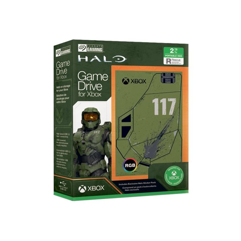 8719706042932-Seagate Game Drive para Xbox STKX2000405 - Halo Infinite Special Edition - disco duro - 2 TB - externo (portátil) - USB 3.2 Gen 1 - con Recuperación de d-P_405139560_8-7