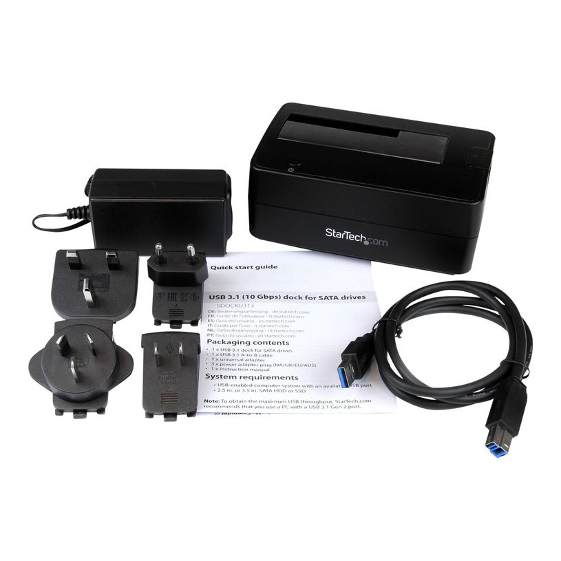 0404051396745-StarTech.com - Station d'accueil USB 3.1 (10 Gb/s) pour disque dur SATA de 2,5" / 3,5" - contrôleur-P_405139674_4-3