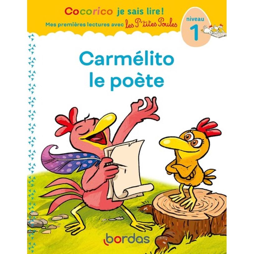 9782047400609-Cocorico Je sais lire ! premières lectures avec les P'tites Poules - Carmélito le poète-P_405139719_1-0