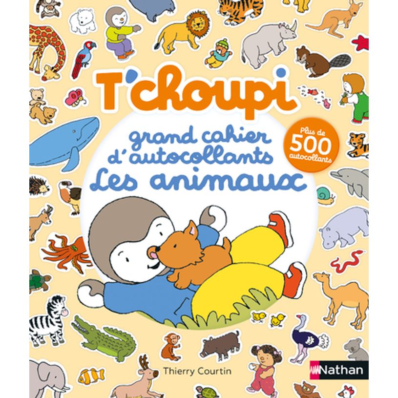 9782092491003-T'choupi - Grand cahier d'autocollants special animaux-P_405139770_1-0