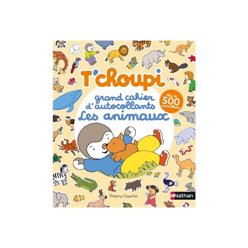 9782092491003-T'choupi - Grand cahier d'autocollants special animaux-P_405139770_5-6