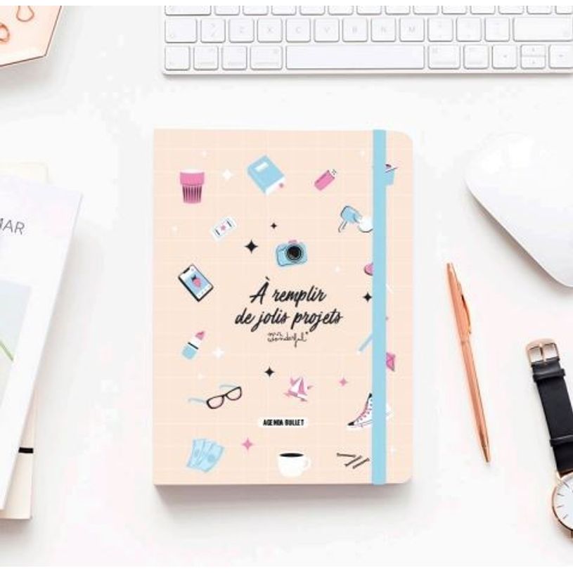 8445641000897-Agenda Mr Wonderful Jolis projets - 1 semaine sur 2 pages - 15 x 22 cm - Viquel-P_405139855_1-0