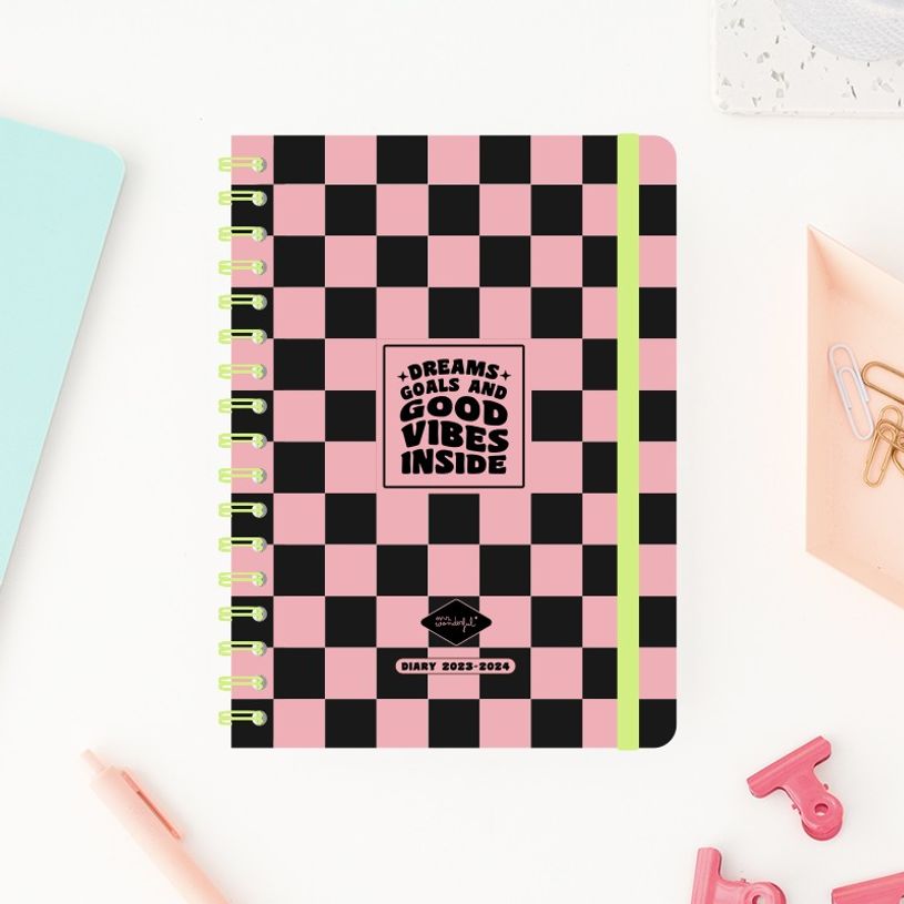 8445641029768-Agenda Mr Wonderful Dreams - 1 semaine sur 2 pages - 15 x 22 cm - Viquel-P_405139856_1-0