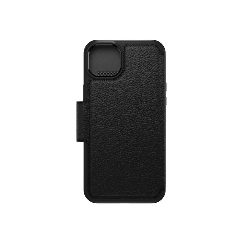 0840262381734-OtterBox Strada Series - porte folio en cuir avec MagSafe pour iPhone 14 Plus - noir-P_405140026_1-0