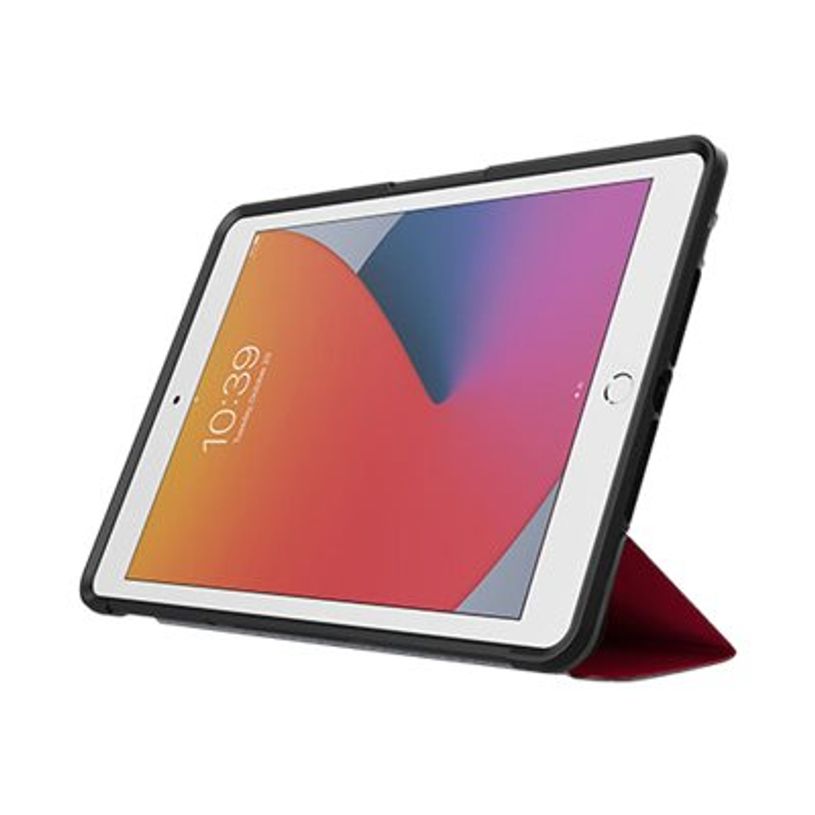 0840104299210-OtterBox Symmetry Series Folio - Porte folio pour iPad (7e gen, 8e gen, 9e gen) - rouge-P_405140071_1-0