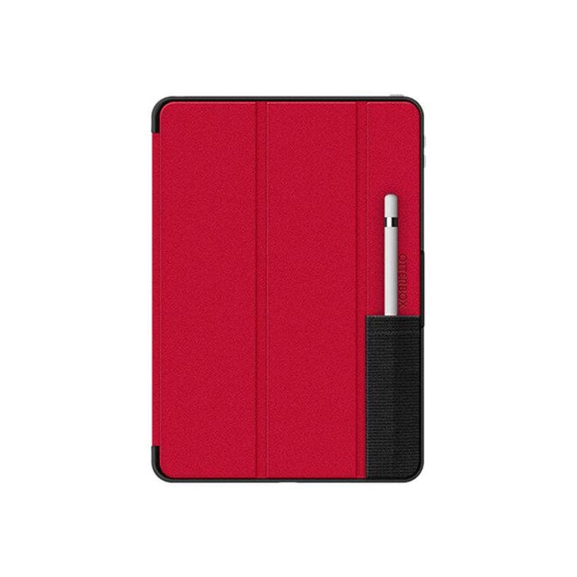 0840104299210-OtterBox Symmetry Series Folio - Porte folio pour iPad (7e gen, 8e gen, 9e gen) - rouge-P_405140071_5-4