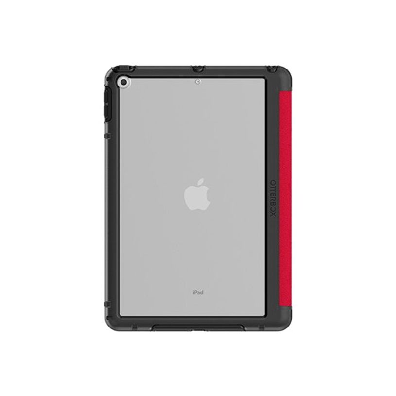 0840104299210-OtterBox Symmetry Series Folio - Porte folio pour iPad (7e gen, 8e gen, 9e gen) - rouge-P_405140071_6-5
