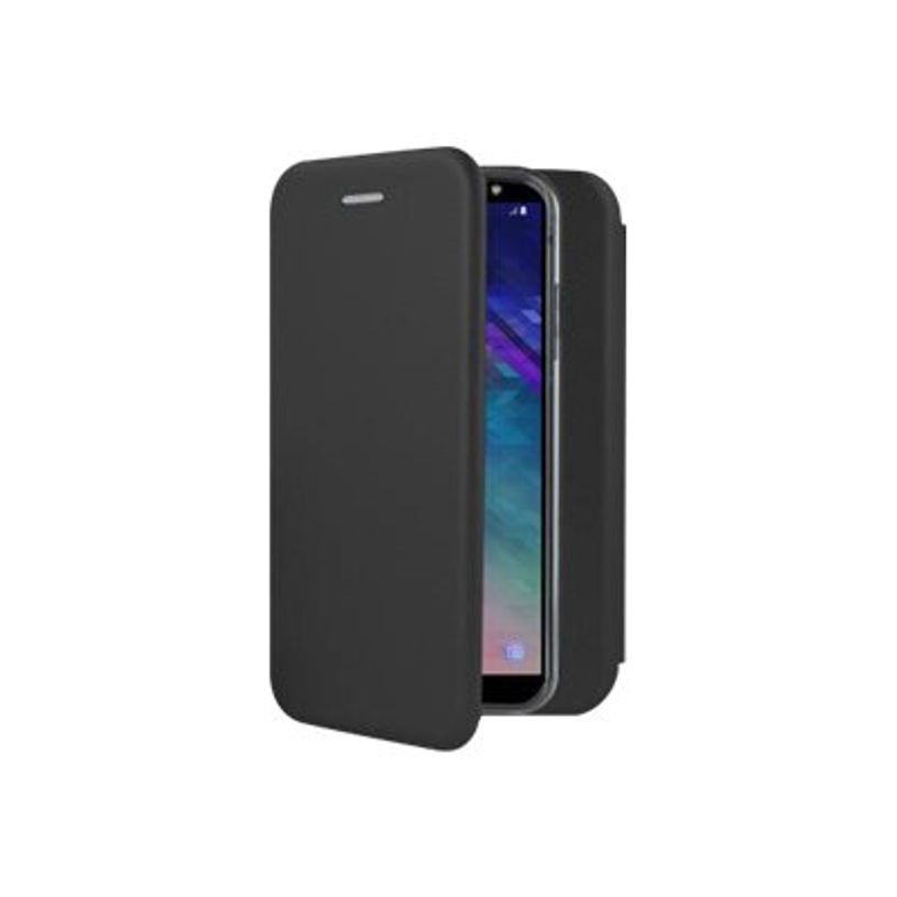 3700539510748-iBroz folio en cuir - porte folio en cuir pour Samsung Galaxy A6 - noir-P_405140074_2-0