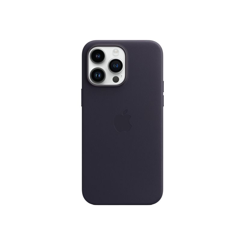 0194253345756-Apple - coque de protection en cuir avec MagSafe pour iPhone 14 Pro Max - encre violette-P_405140103_1-0