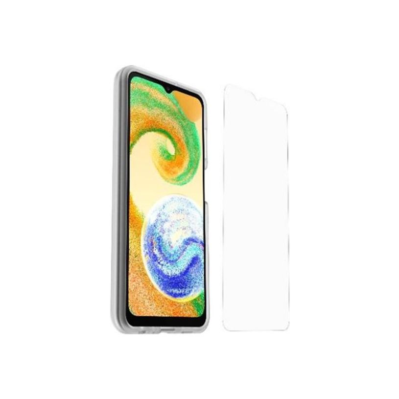 0840304711901-OtterBox React Series - Coque de protection + verre trempé  pour Galaxy A04S - transparen-P_405140144_1-0