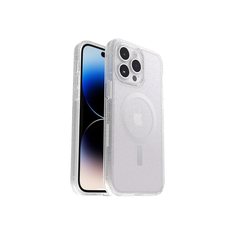 0840262389037-OtterBox Symmetry Series+ - coque de protection pour iPhone 14 Pro Max - Paillettes transp-P_405140183_1-0