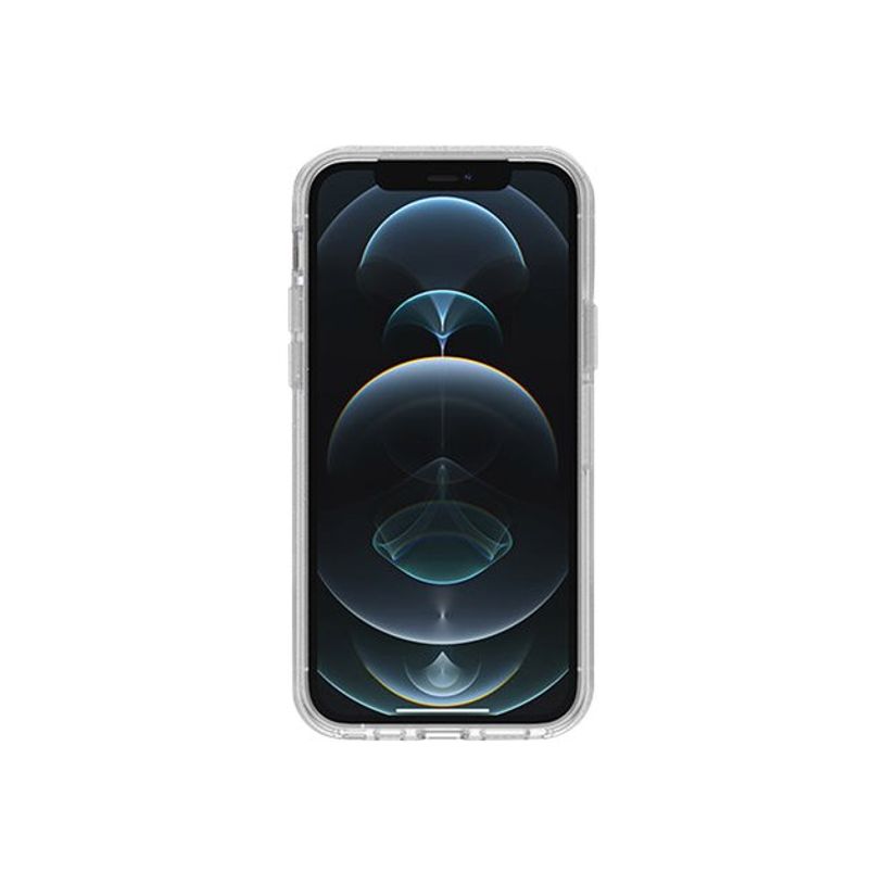 0840104215906-OtterBox Symmetry Series - coque de protection pour iPhone 12, 12 Pro - transparente paill-P_405140194_4-3