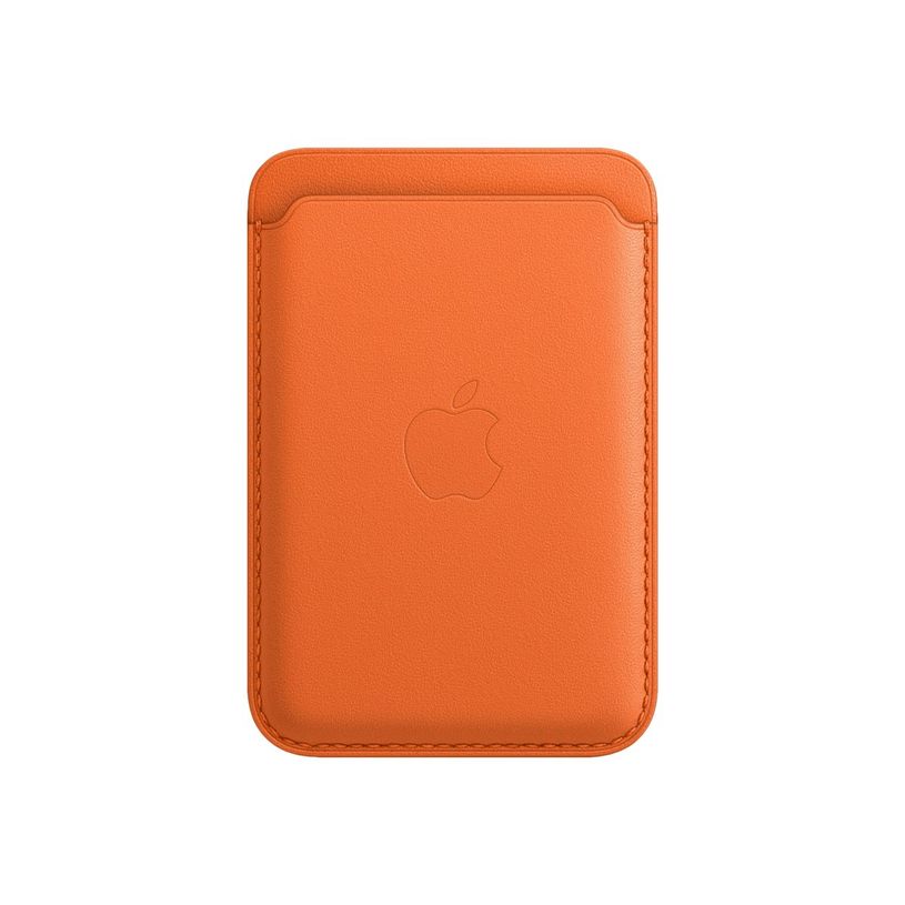 0194253345930-Apple - Porte carte en cuir avec MagSafe pour iPhone 12, 13, 14 - orange-P_405140207_1-0