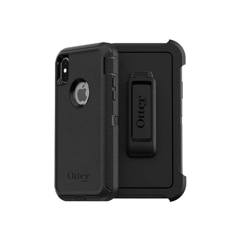 0660543468677-OtterBox Defender Series Filmless - coque de protection pour iPhone X, XS - noir-P_405140210_7-6
