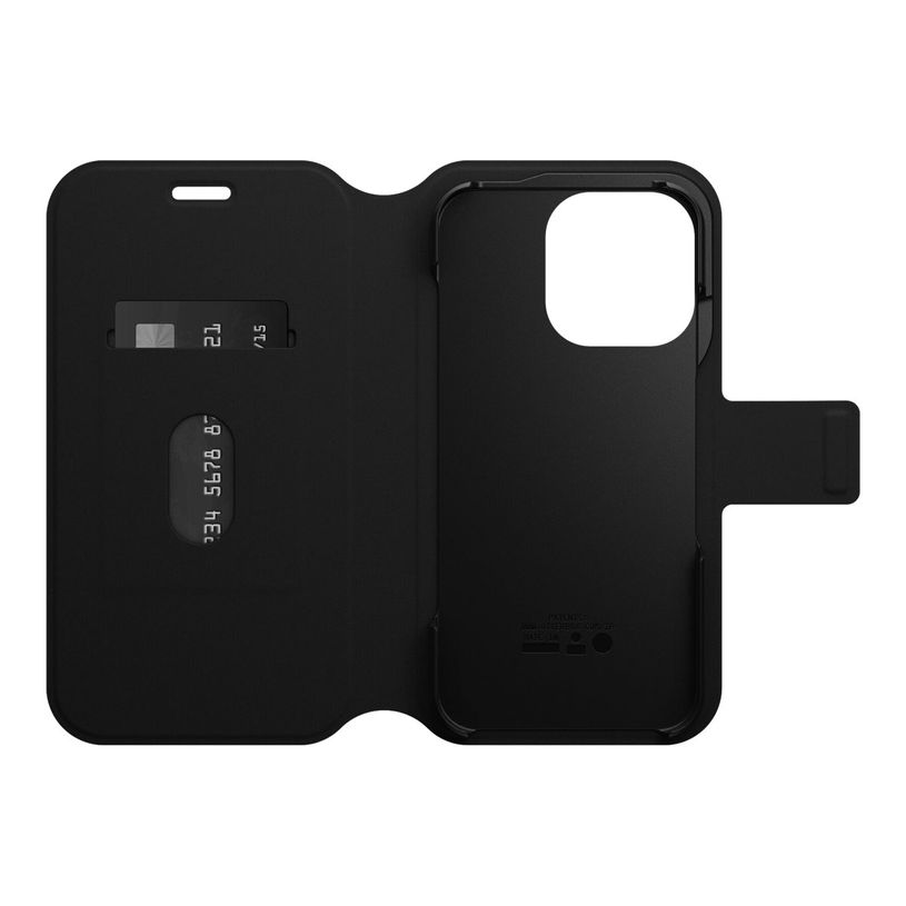 0840262383561-OtterBox Strada Series Via - étui folio pour iPhone 14 Pro Max - noir-P_405140339_1-0