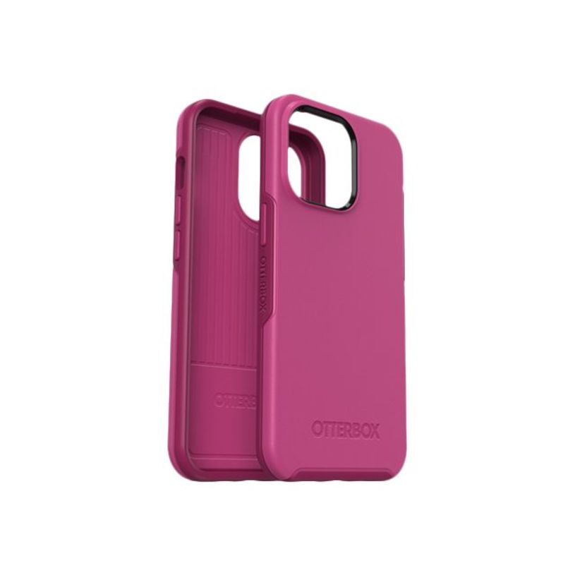 0840104272855-OtterBox Symmetry Series - coque de protection pour iPhone 13 Pro - rose-P_405140384_2-1