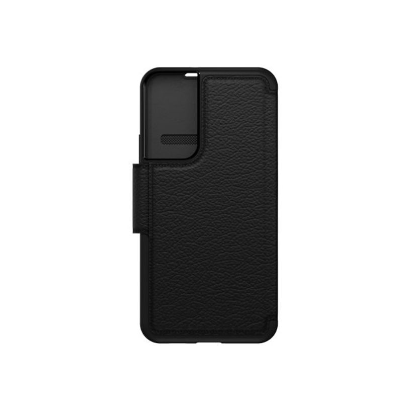 0840104296509-OtterBox Strada - porte folio en cuir pour Samsung Galaxy S22+ - noir-P_405140444_4-1
