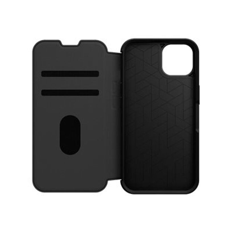 0840104289686-OtterBox Strada - porte folio en cuir pour iPhone 13 - noir-P_405140455_1-2