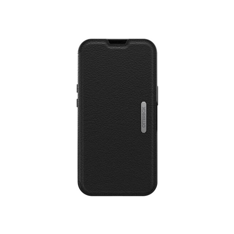 0840104289686-OtterBox Strada - porte folio en cuir pour iPhone 13 - noir-P_405140455_3-0