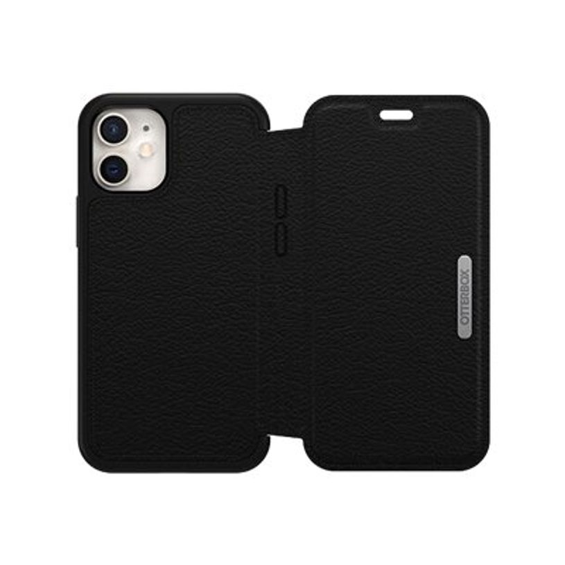 0840104215340-OtterBox Strada Series Folio - porte folio en cuir pour 12 mini - noir-P_405140459_8-7