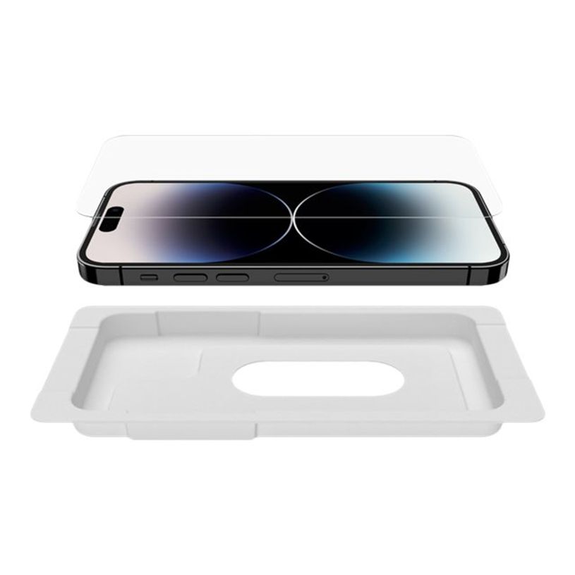 0745883848348-Belkin - protection d'écran - verre trempé pour iPhone 14 Pro-P_405140474_4-3
