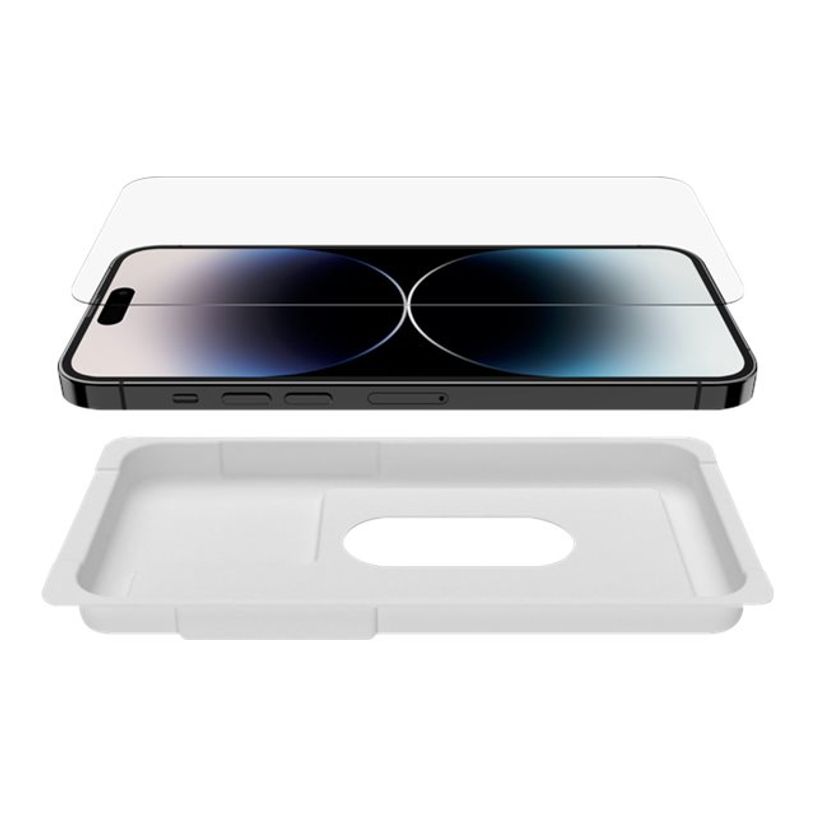 0745883848355-Belkin - protection d'écran - verre trempé pour iPhone 14 Pro Max-P_405140486_4-3