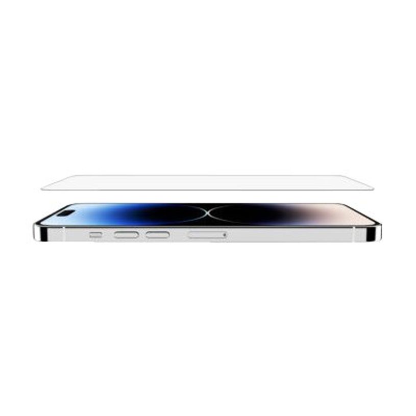 0745883848379-Belkin UltraGlass - protection d'écran - verre trempé pour iPhone 14 Pro Max-P_405140502_4-3