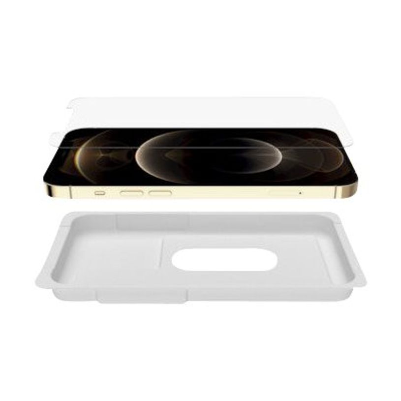 0745883812295-Belkin UltraGlass - protection d'écran - verre trempé pour iPhone 12 Pro Max-P_405140542_6-3