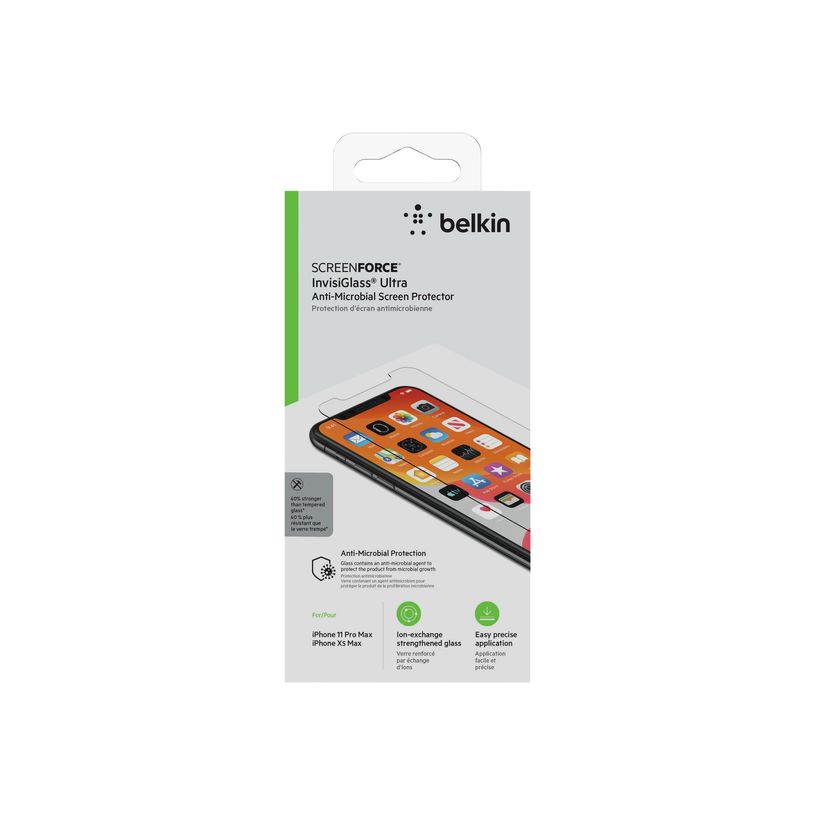 0745883821860-Belkin InvisiGlass Ultra - protection d'écran - verre trempé pour iPhone 11 Pro Max, XS -P_405140624_1-8
