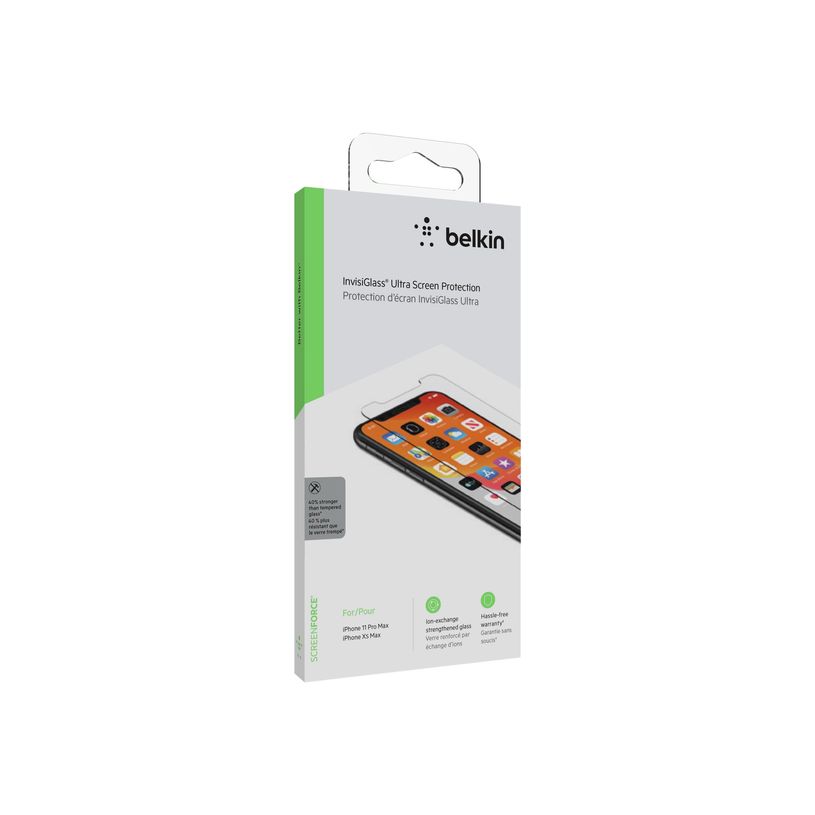 0745883821860-Belkin InvisiGlass Ultra - protection d'écran - verre trempé pour iPhone 11 Pro Max, XS -P_405140624_2-9