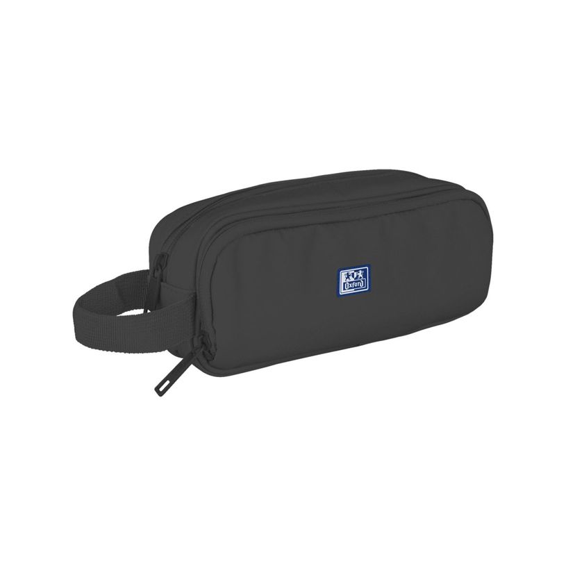 8427291046326-Fourre-tout rectangualire 2 zips oxford b-smart  noir- Hamelin--2