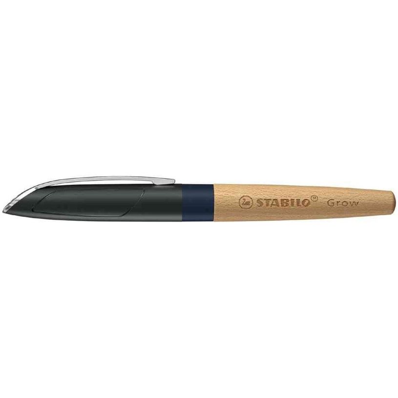 4006381590860-STABILO Grow - Stylo plume bleu - bleu myrtille/bois de hêtre-P_405141147_1-0