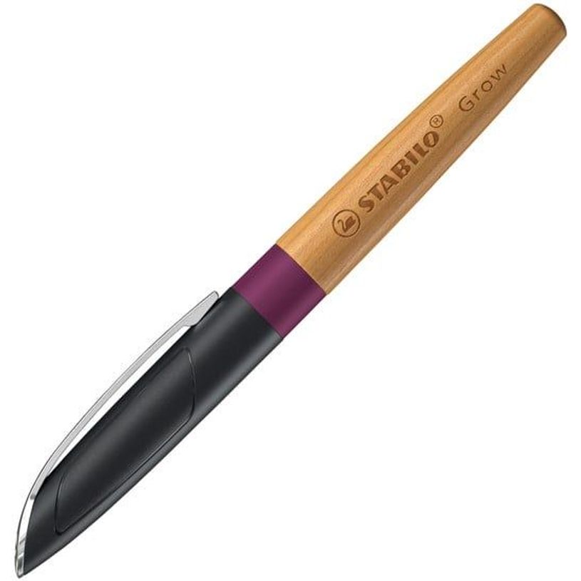 4006381590884-STABILO Grow - Stylo plume bleu - violet prune/bois de cerise-P_405141148_1-0