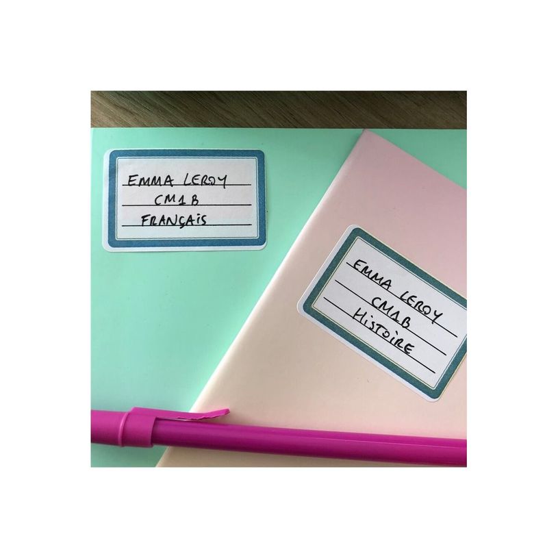 5014702147265-Avery - 24 Étiquettes scolaires - 36 x 56 mm - bleu/vert-P_405141338_3-2