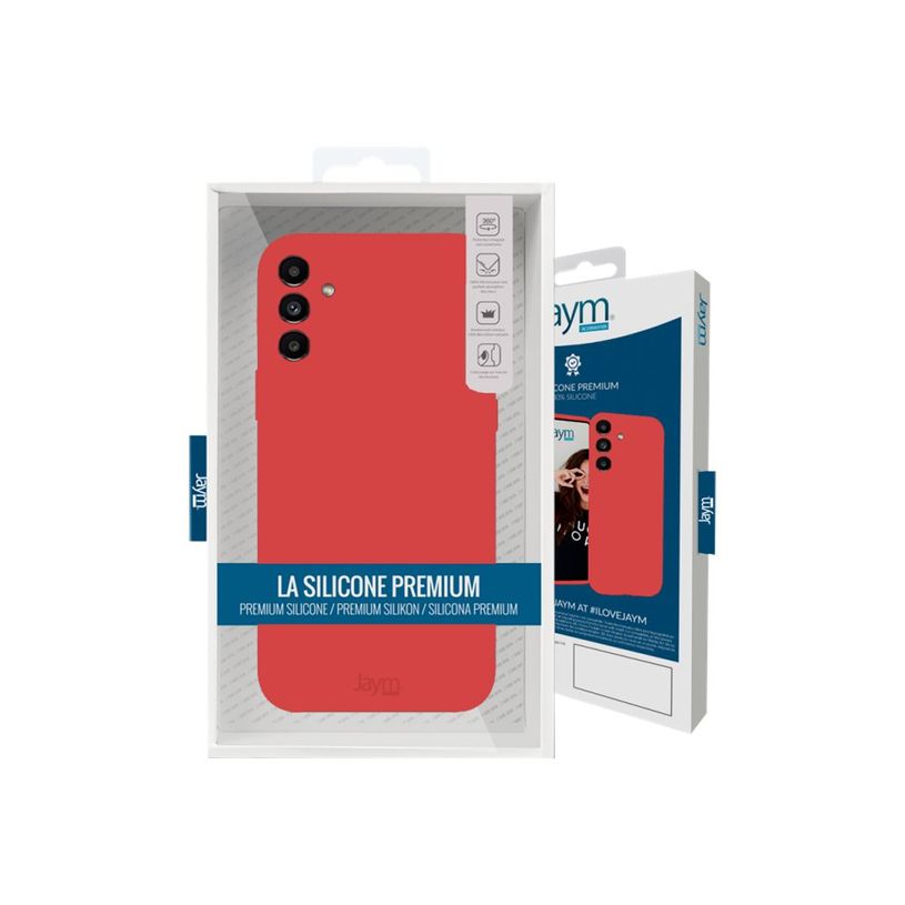 3701263516891-JAYM CLASSIC - coque de protection pour Galaxy A53 5G - rouge-P_405141378_1-0