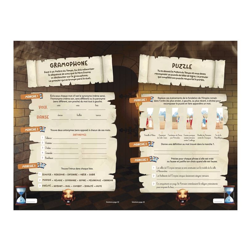 9782809675030-Cahier de vacances 2025 Fort Boyard - Les Incollables - 6e-5e - livre d'exercices-P_405141446_5-2