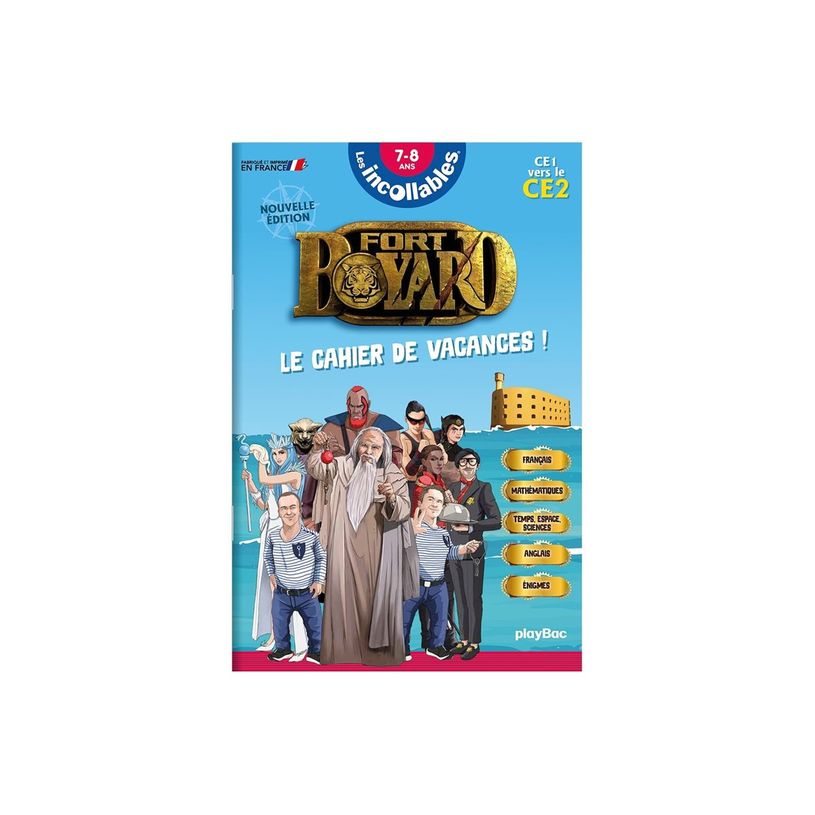 9782809692631-Cahier de vacances Fort Boyard - Les incollables -CE1 au CE2 - 7/8 ans-P_405141448_4-2