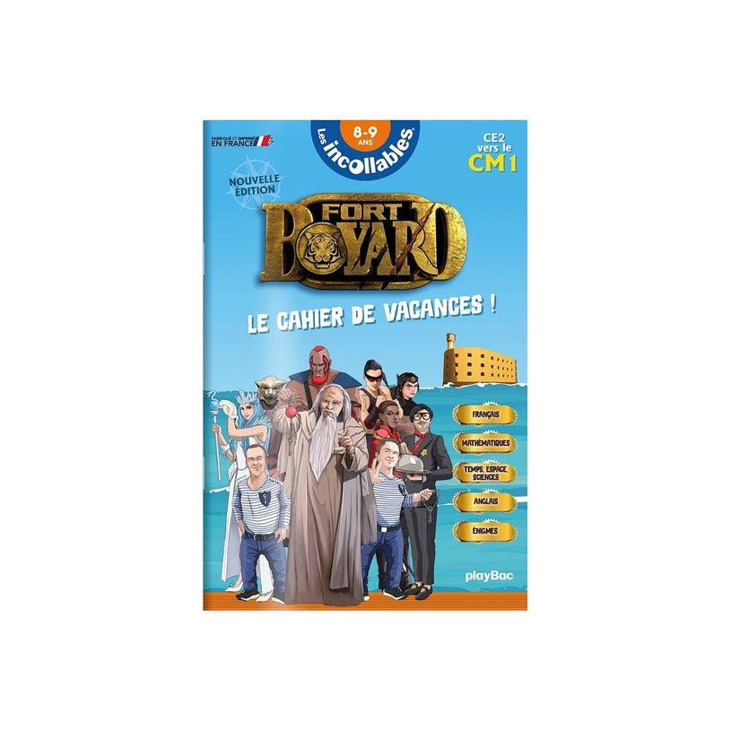 9782809692648-Cahier de vacances Fort Boyard - Les Incollables - CE2 au CM1-P_405141449_1-0