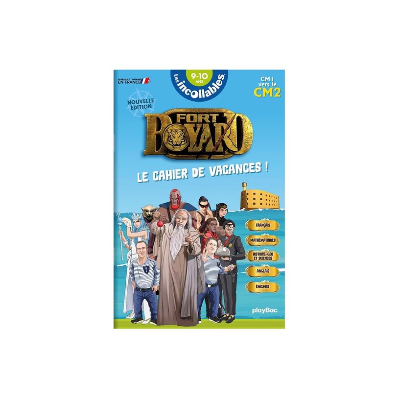 9782809692655-Cahier de vacances Fort Boyard - Les incollables - CM1 au CM2 - 9/10 ans-P_405141450_7-5