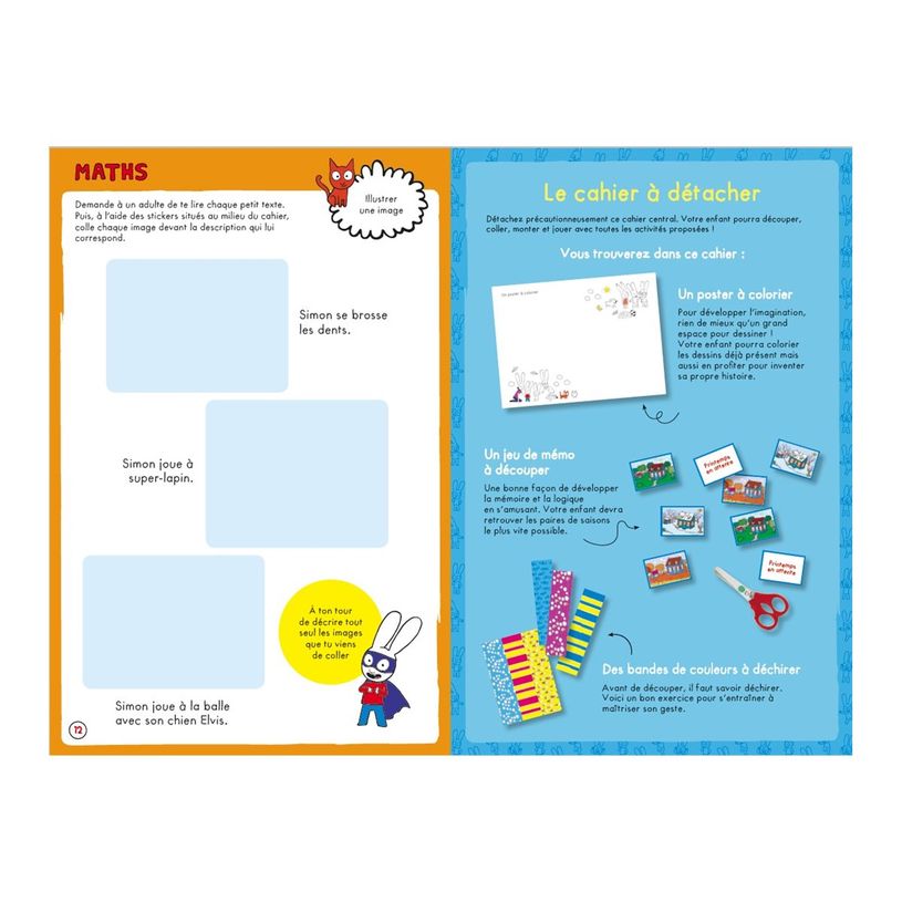 9782809666007-Cahier de vacances 2025 Simon - Les Incollables - Toute Petite Section à Petite Section --P_405141451_3-4
