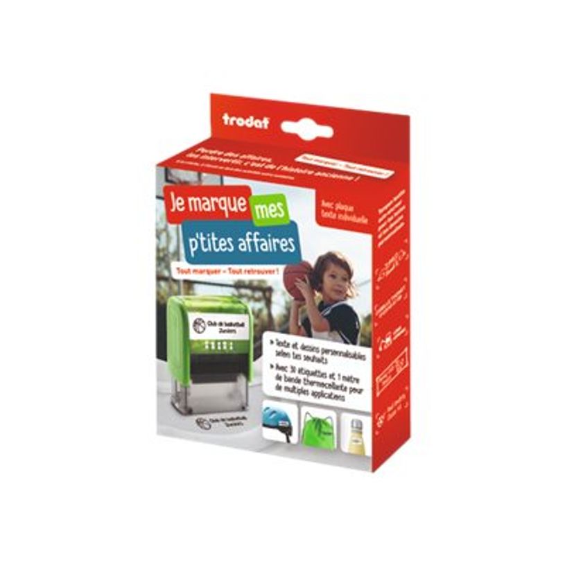 0404051415385-Trodat - Tampon pour vêtements - noir - texte personnalisé - 37 mm-P_405141538_1-0