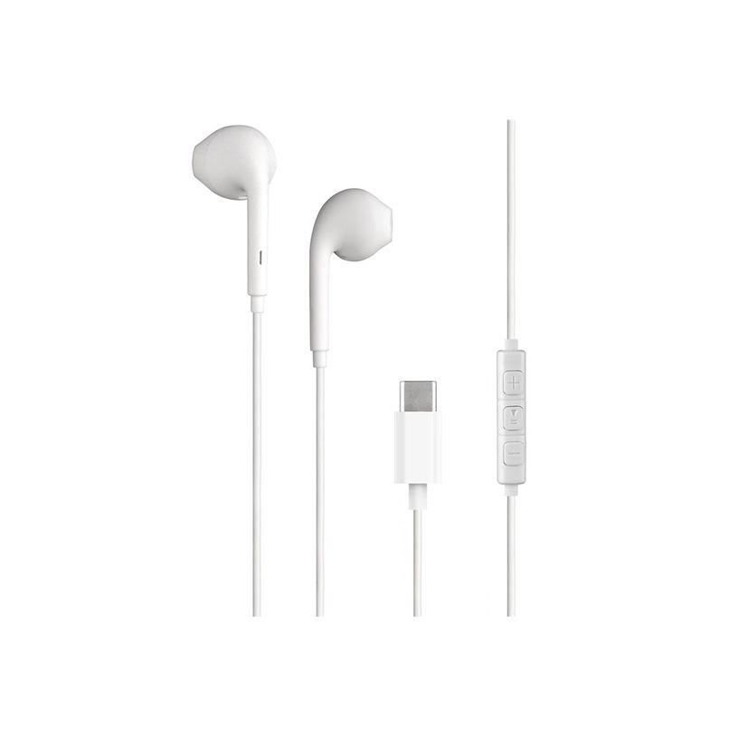 3571211495512-BIGBEN Connected - écouteurs USB C - avec Télécommande et Micro - Bouton Blanc-P_405141658_4-2