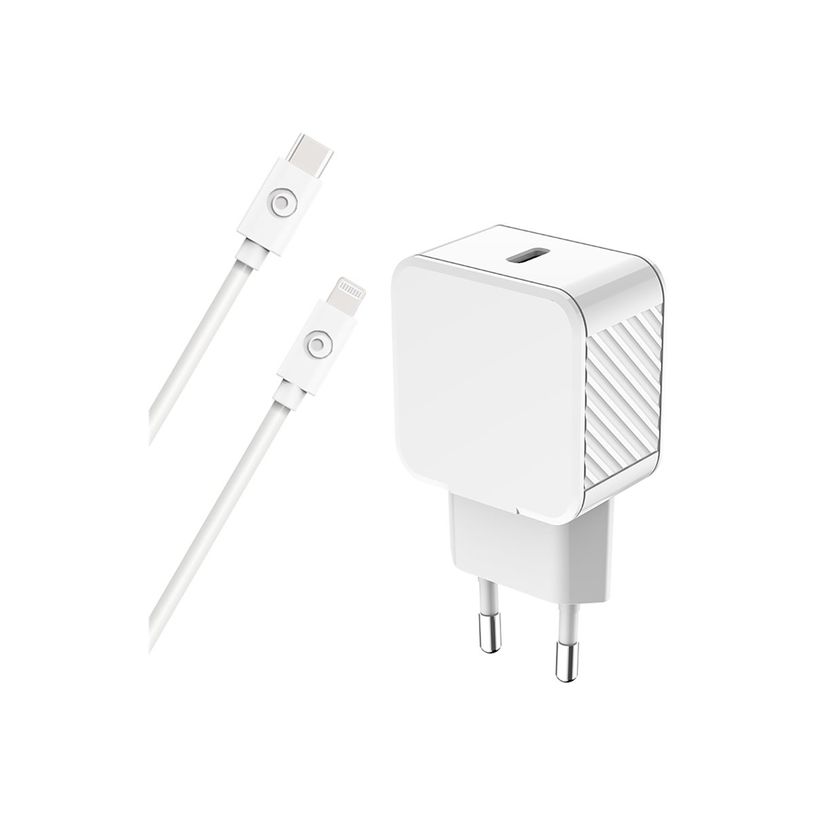 3571211495468-BIGBEN Connected - Chargeur secteur pour smartphone 20W - Power Delivery + Cable USB C/Lig-P_405141686_1-0