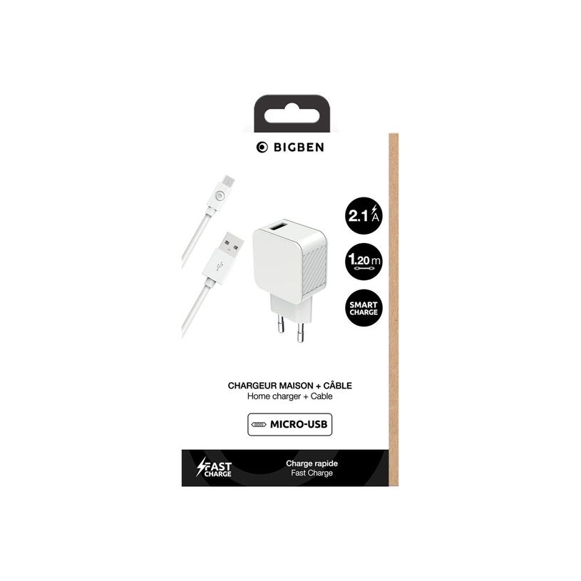 3571211492436-BigBen Connected - chargeur secteur pour smartphone + câble USB A/micro USB - blanc-P_405141690_1-1