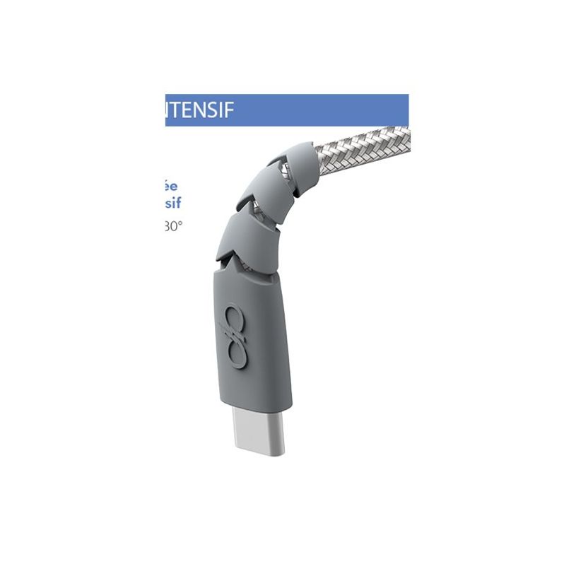 3571211490364-Force Power - chargeur secteur pour smartphone + câble USB A/USB C - gris-P_405141706_2-4