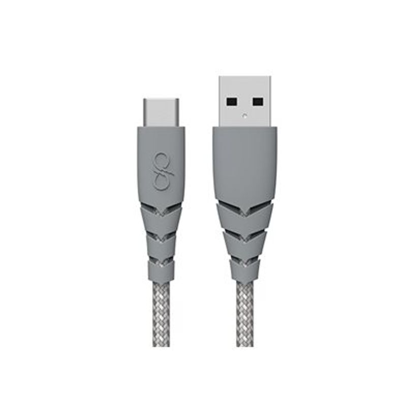 3571211490364-Force Power - chargeur secteur pour smartphone + câble USB A/USB C - gris-P_405141706_4-3