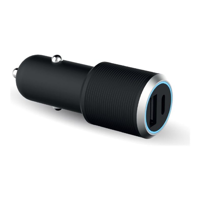 3571211499572-Force Power Lite - Double Chargeur voiture - 37W (12+25W) - Power Delivery - Noir - Garant-P_405141711_1-0