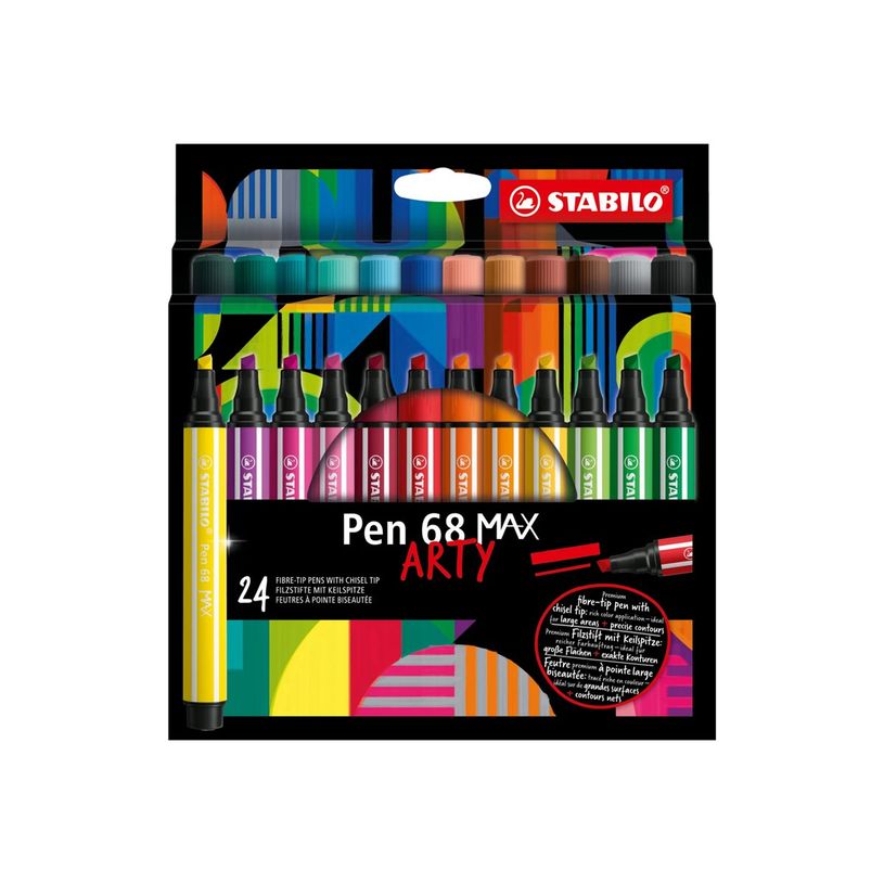 4006381590037-STABILO Arty Pen 68 MAX - 24 Feutres - couleurs assorties-P_405141779_1-0