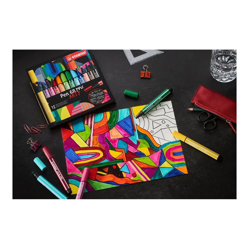 4006381590037-STABILO Arty Pen 68 MAX - 24 Feutres - couleurs assorties-P_405141779_5-7