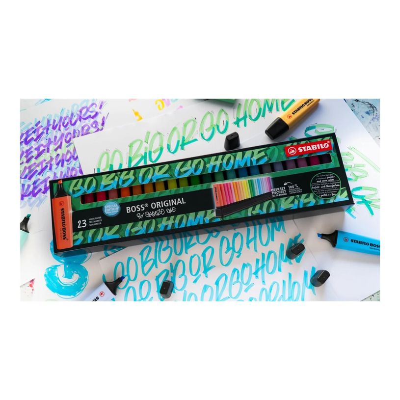 4006381594974-STABILO BOSS ORIGINAL by Snooze One - Pack de 23 surligneurs - couleurs assorties-P_405141785_2-2